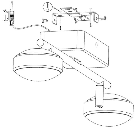 Eglo 97715 - Spot LED RGB dimabil CORROPOLI-C 2xLED/5W/230V