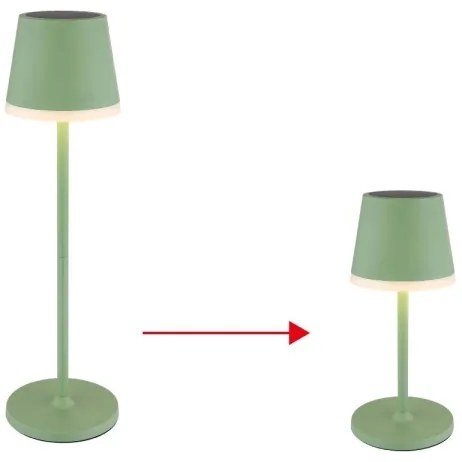 Corp de iluminat LED solar Globo 36637BM LED/0,06W/3V 3000K IP44 verde