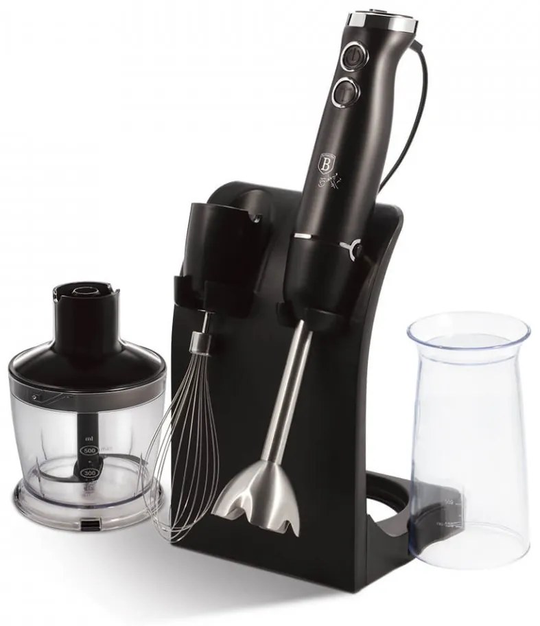 Blender de mana Black Silver Collection BerlingerHaus BH 9297