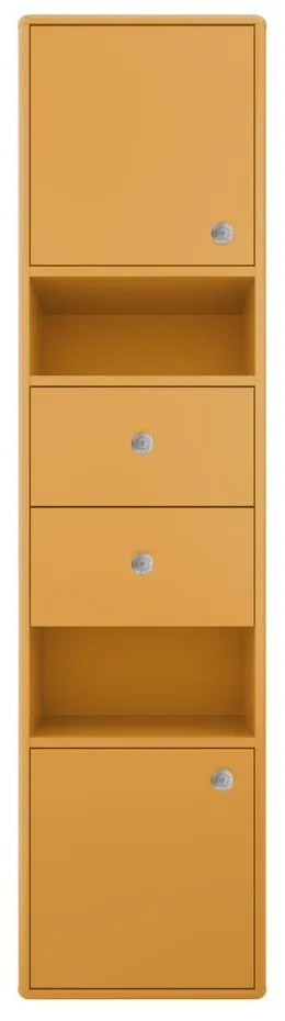 Dulap de baie galben muștar înalt/suspendat 40x158 cm Color Bath – Tom Tailor