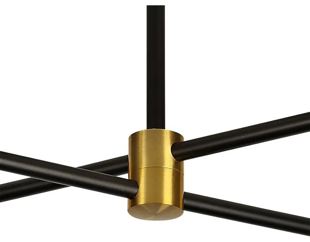 Lustra aplicata LED design Art Deco cu 4 surse de lumina Cuba