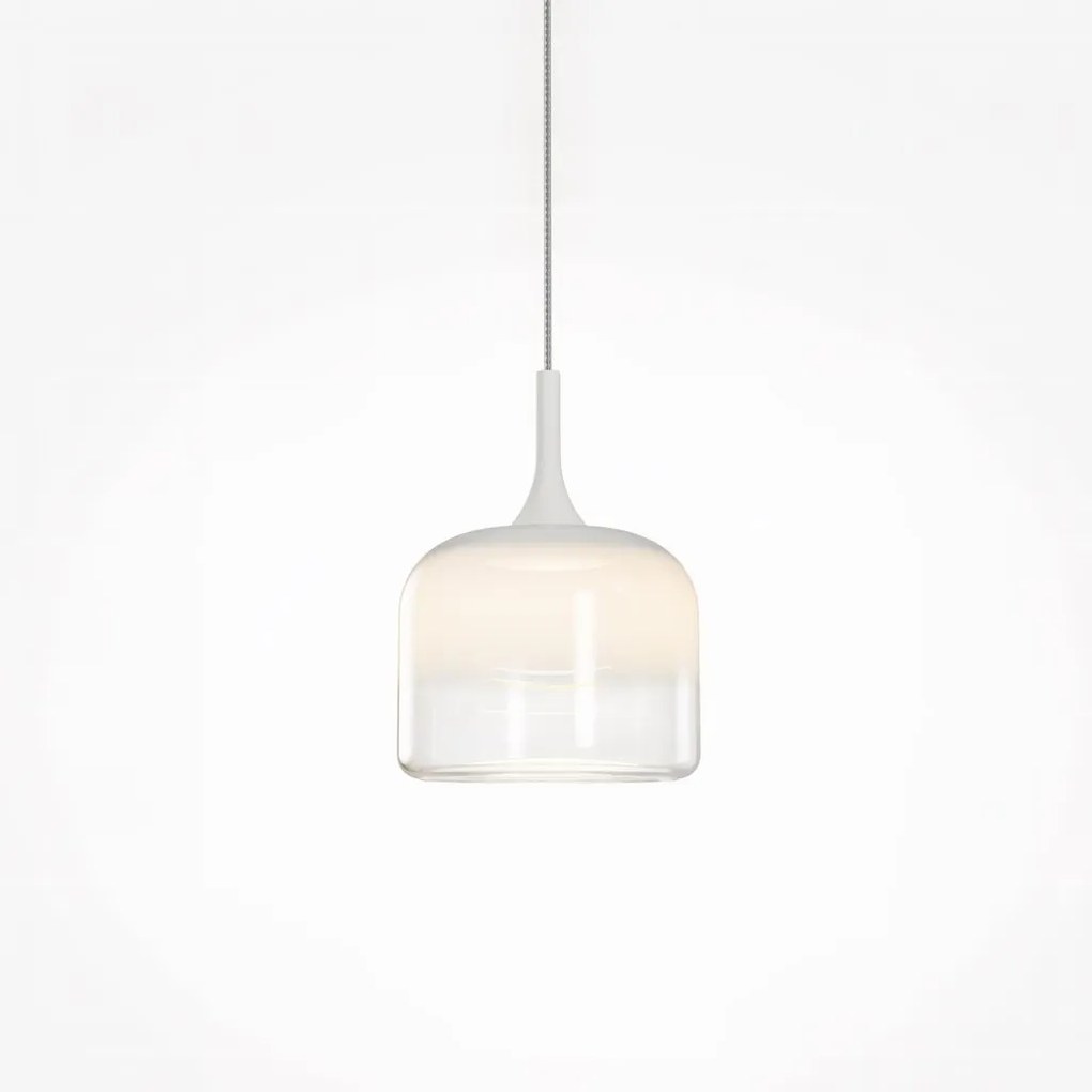 Lustra/Pendul LED design modern Spirito alb