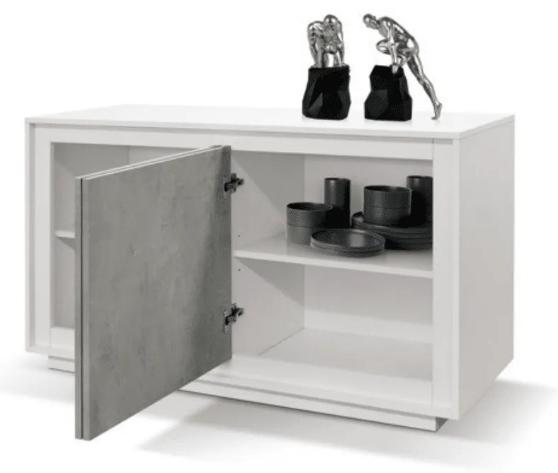 COMODA INDUSTRY - LEMN RUSTIC - 140 cm / 50 cm / H 80 cm