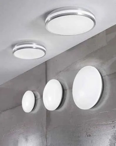 Plafoniera LED diametru 30cm, Nedo NU 9-387/30B opal OR