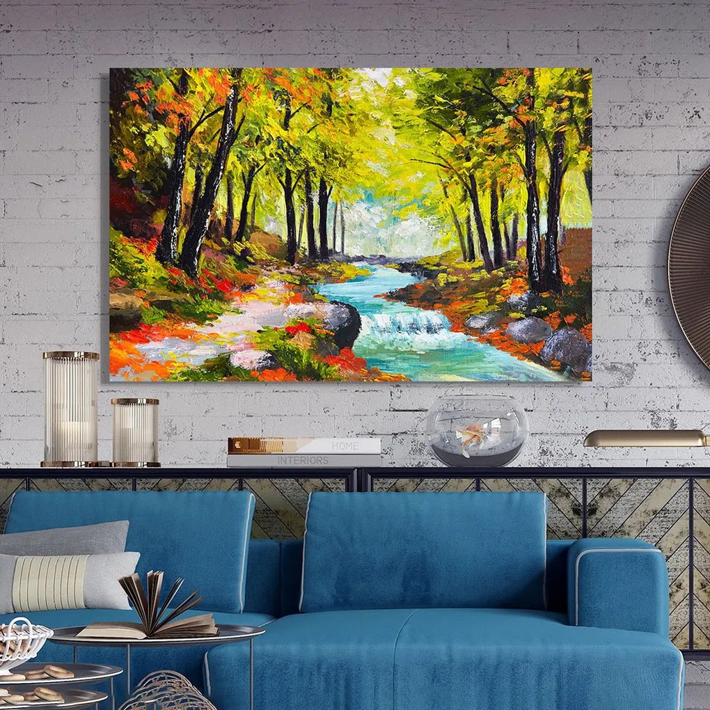 Tablou Canvas - Apa curgatoare 60 x 95 cm