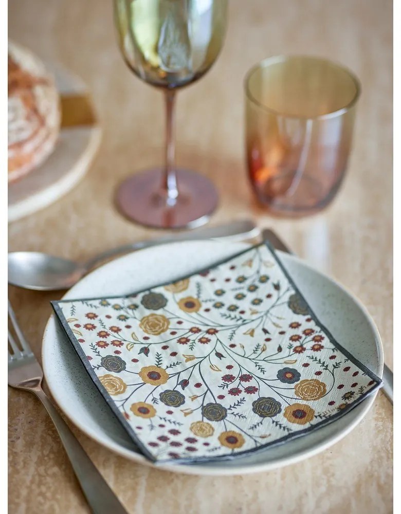 Șervețele 20 buc. din hârtie 33x33 cm Eydis – Bloomingville