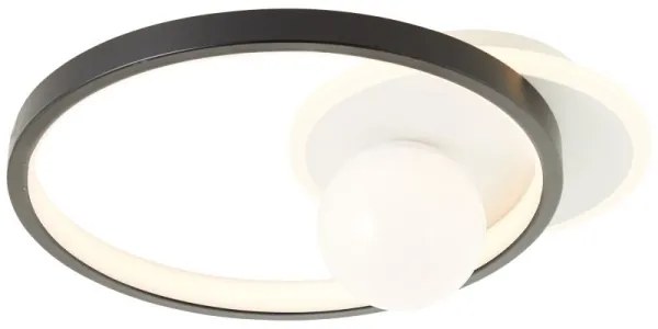 Plafonieră LED dimabilă Brilliant ATLANTA LED/24W/230V negru/alb
