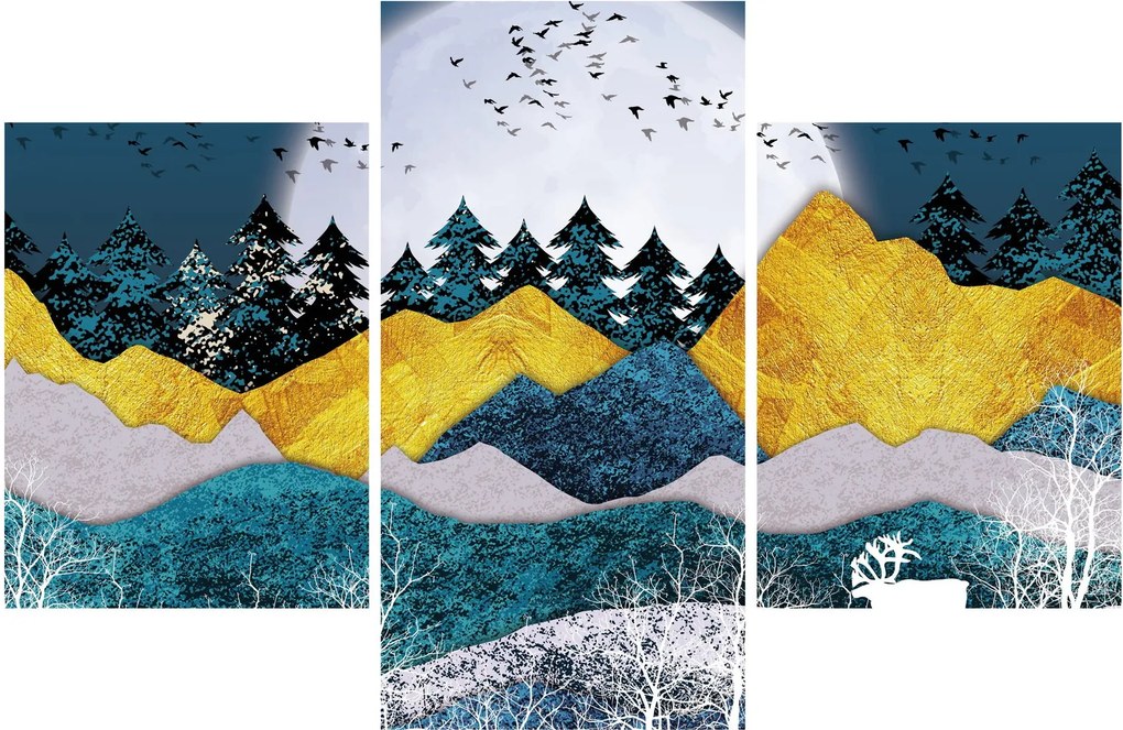 Tablou - Peisaj polar (90x60 cm)