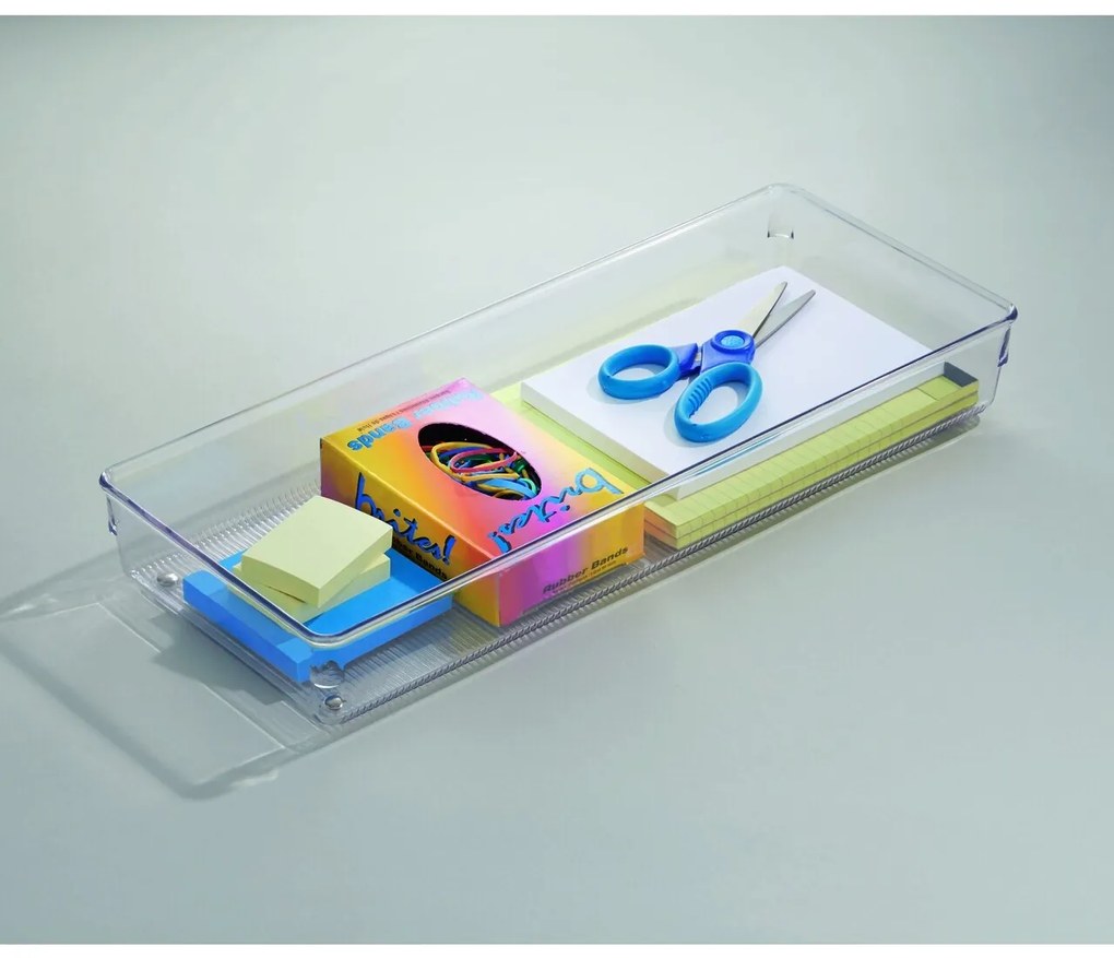 Organizator pentru sertar bucatarie Linus, iDesign, 38x15x5 cm, plastic