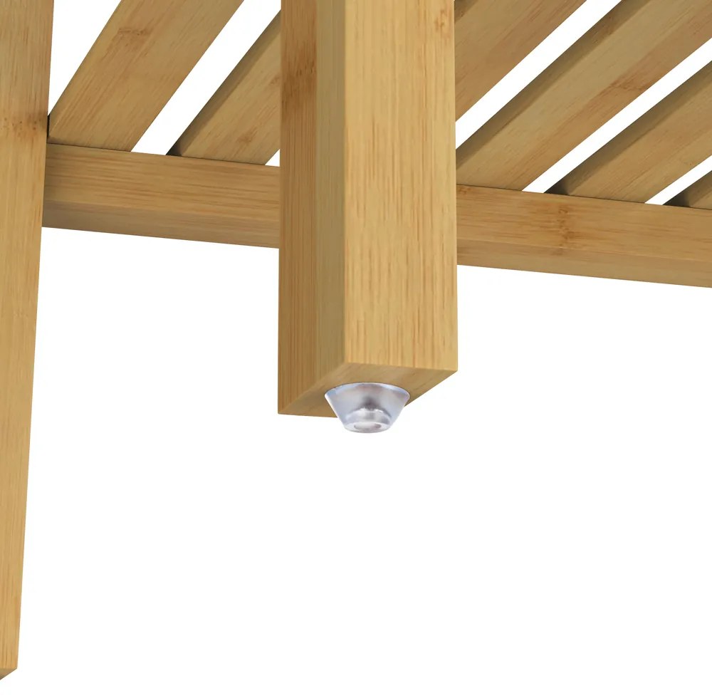 Deuba Raft din bambus 123x48x32 cm