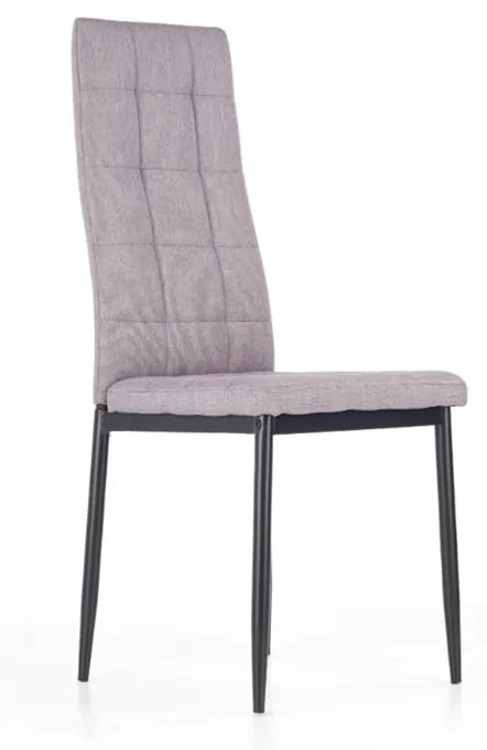 Scaun tapitat K292 gri - H 98 cm