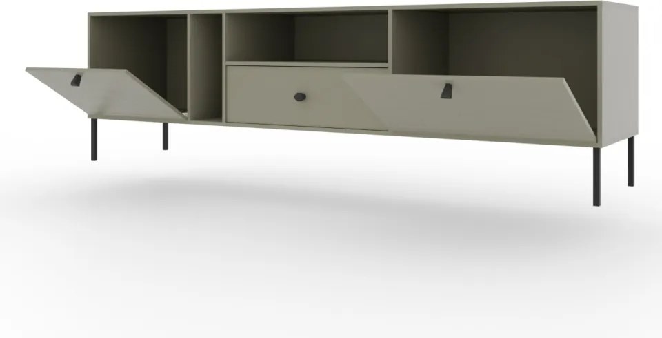 Comodă TV, 180x41x50 cm, Tili 3, ADRK Furniture (Culoare: Eucalipt / Eucalipt)