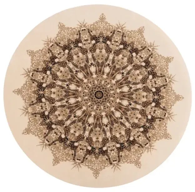 Covor lana Julia crem Selectează mărime: 160 X 160