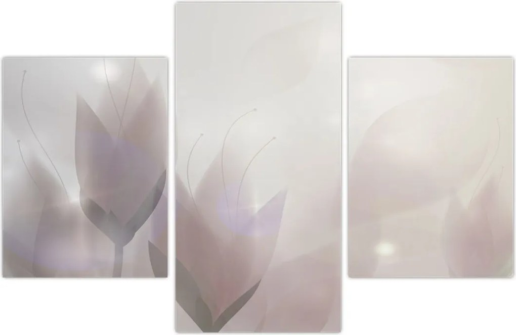 Tablou - Flori de crocus (90x60 cm)