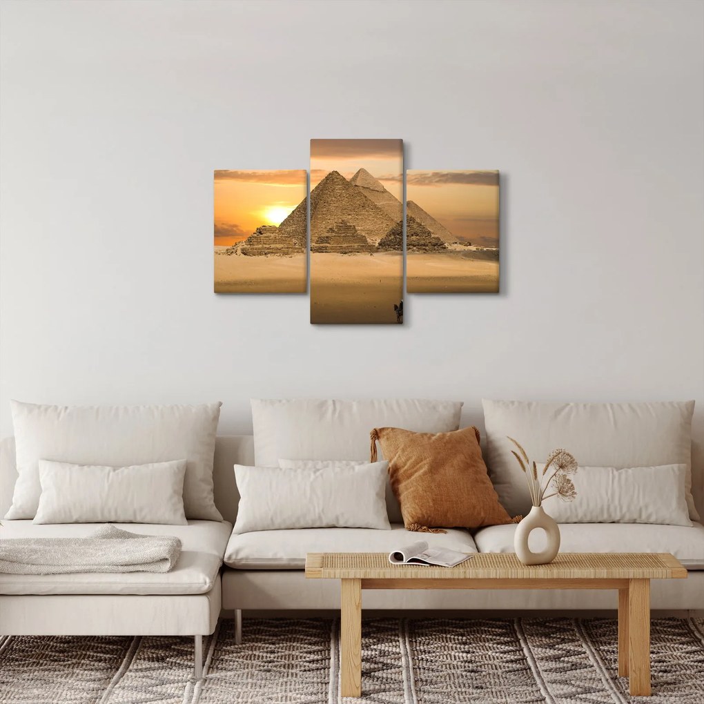 Tablou - Piramidele (90x60 cm)