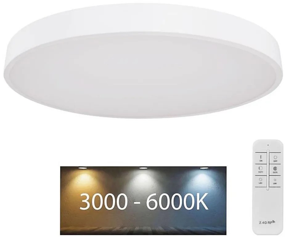 Globo - Plafonier LED dimabil 48W 230V cu telecomandă