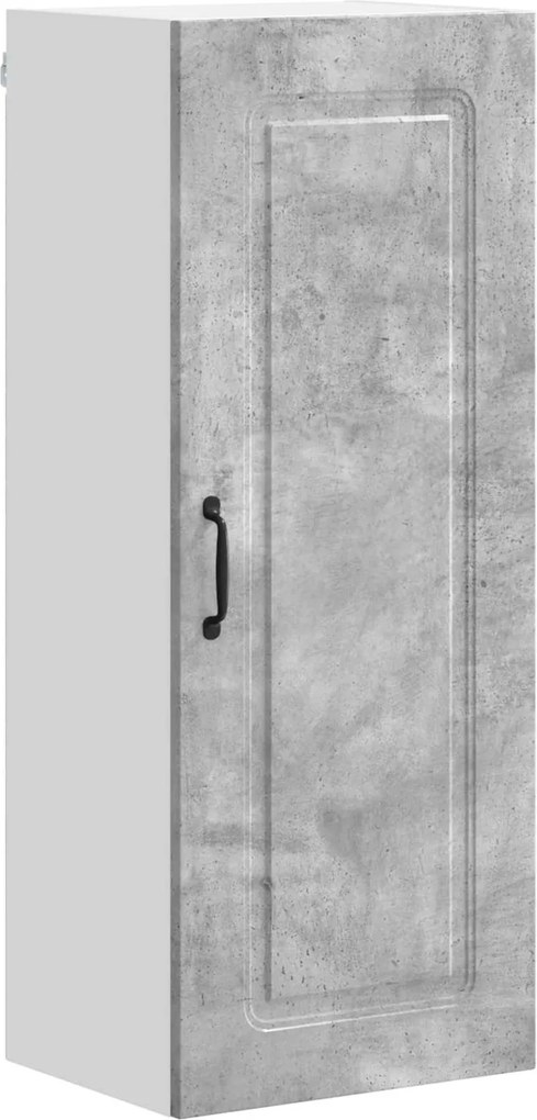 vidaXL Dulap de bucătărie Kalmar Gri din beton 40 x 31 x 100 cm
