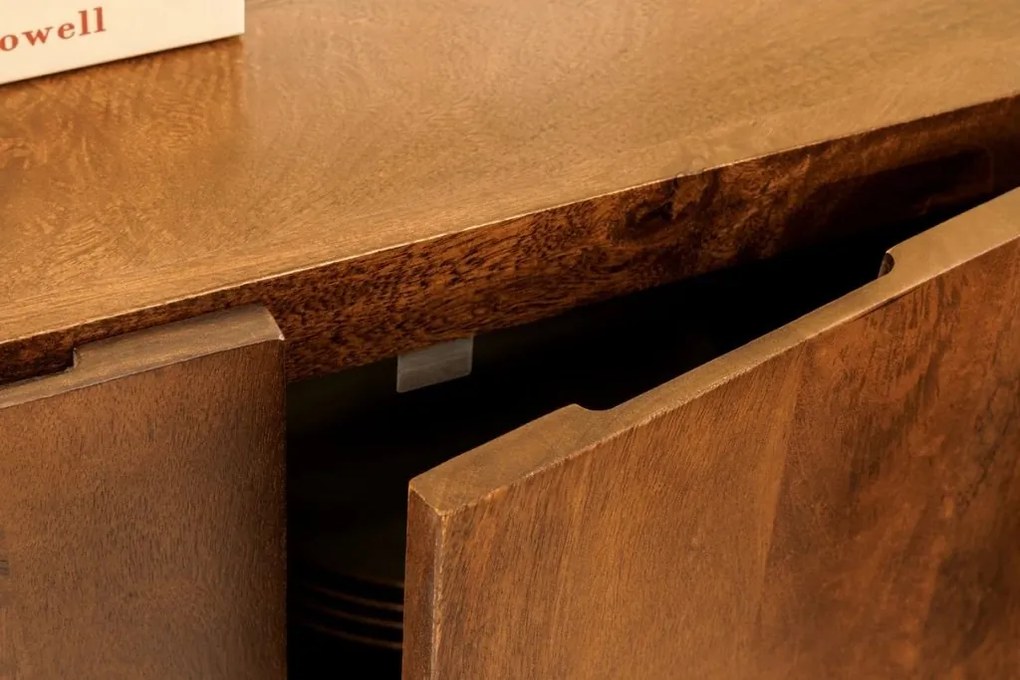 Dulap din lemn de mango maro BRASIL 75cm