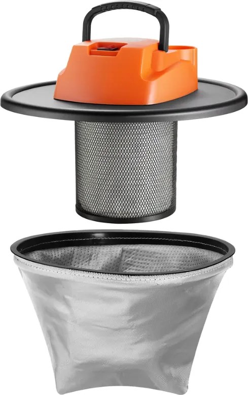 Monzana BENEDIKT 108582 1200 W, 18 kPa Aspirator de cenușă, negru/portocaliu Monzana