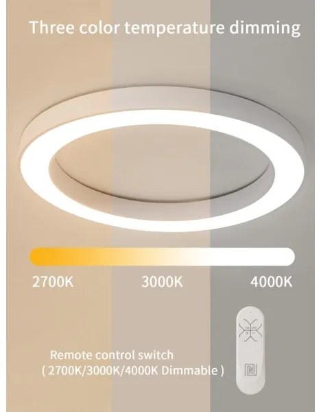 Plafonieră LED dimabilă PASTEL LED/68W/230V 95 cm alb Tuya Immax NEO 07213L + telecomandă