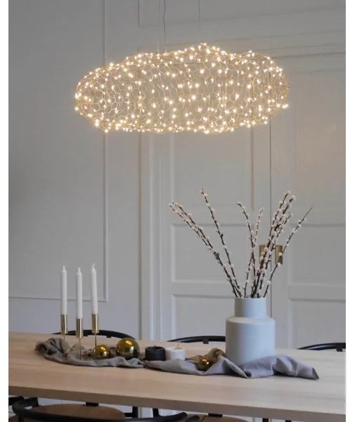 Lustră LED pe cablu ByRydens 4201250-6501 HAYDEN LED/15W/230V auriu