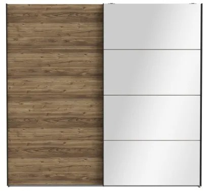 Dulap cu oglindă OREN 220x210 cm, finisaj stejar Artisan