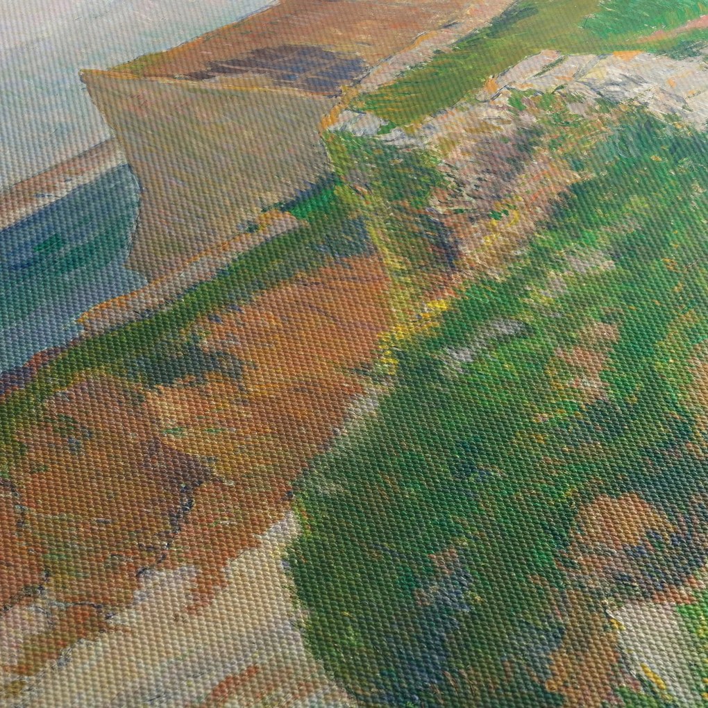 Tablou - Henri Moret, The Island of Raguenez, Brittany, reproducere (90x60 cm)