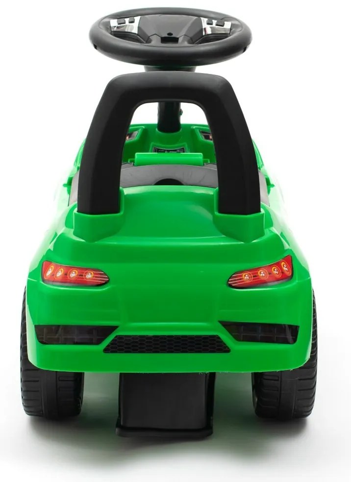 Mașinuță Baby Mix pentru copii cu sunet Racer, verde