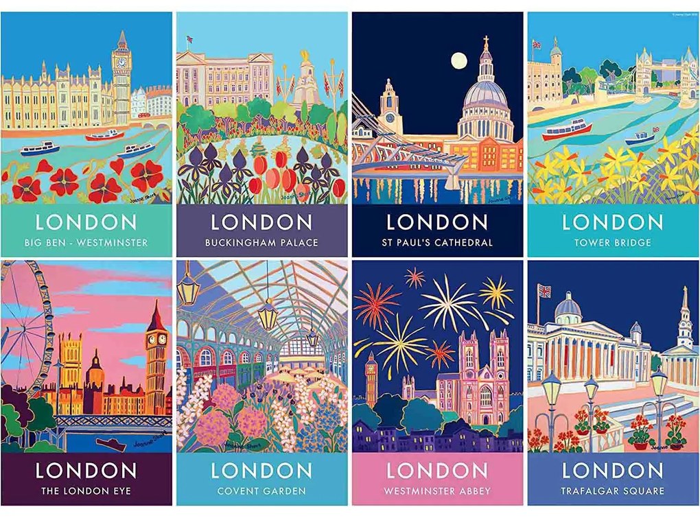 PUZZLE LONDRA VINTAGE, 1000 PIESE - RAVENSBURGER (RVSPA16960)