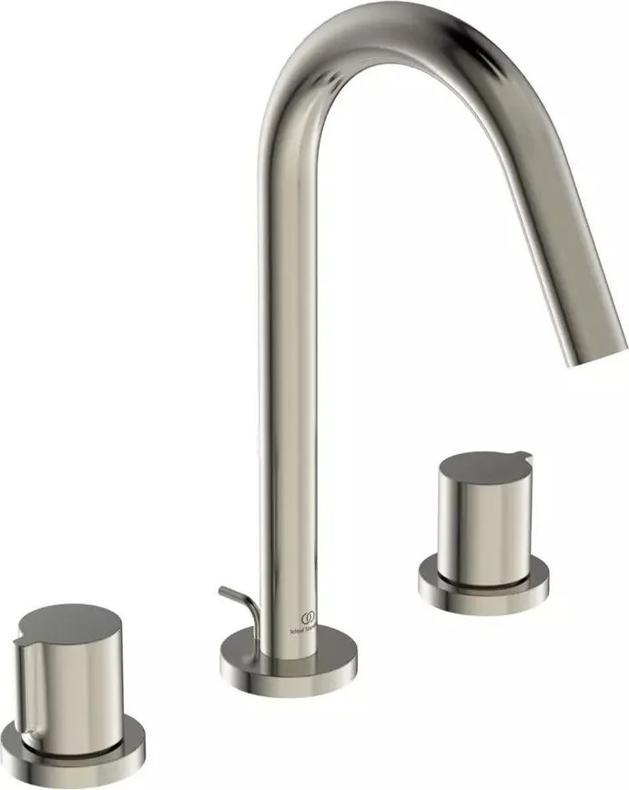 Baterie lavoar Ideal Standard Atelier Joy 3 elemente argintiu Silver Storm