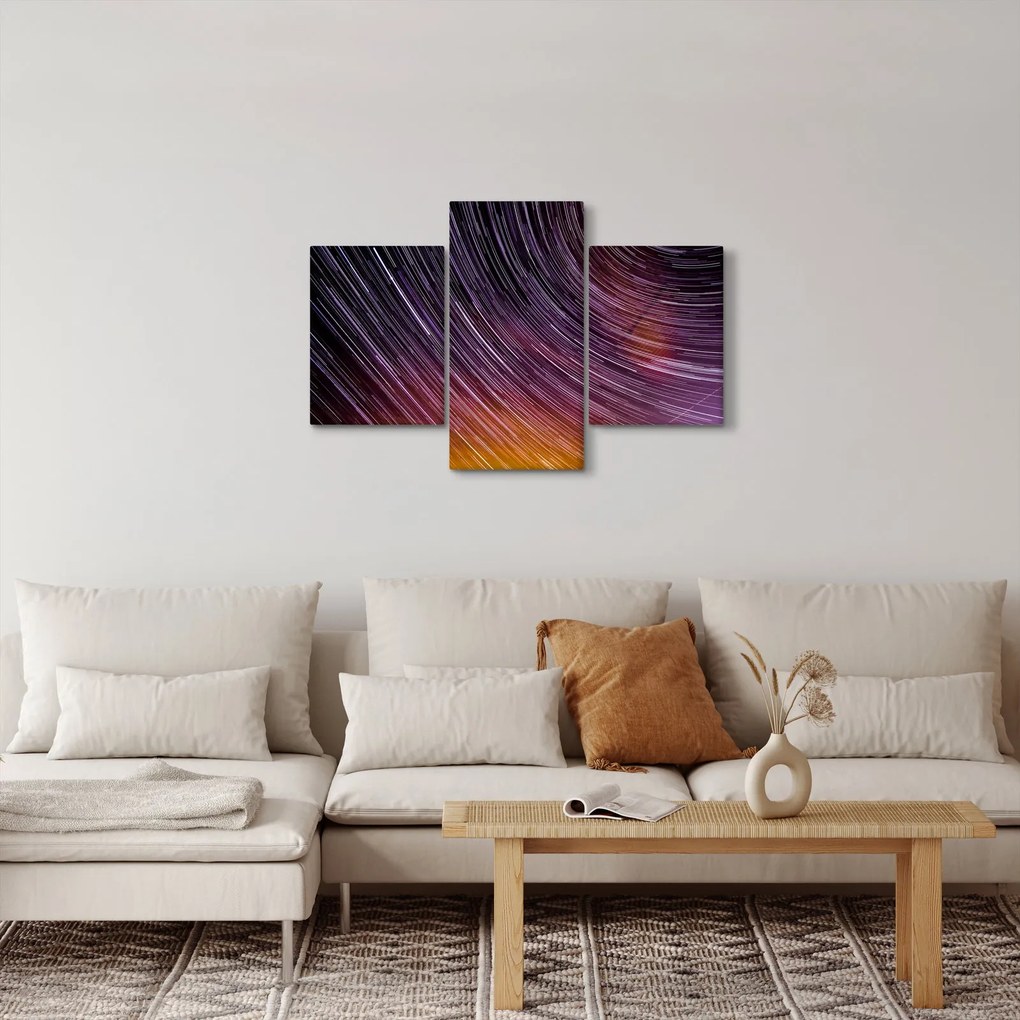 Tablou cu stele șterse pe cer (90x60 cm)