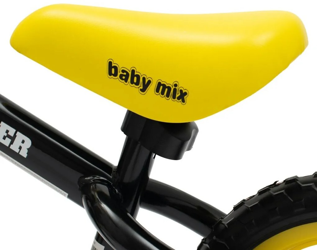Bicicletă de echilibru Baby Mix Traveller, negru