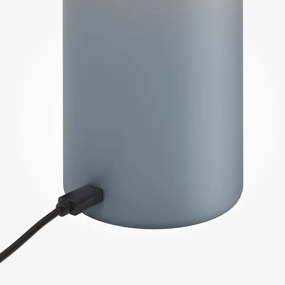 Veioza LED portabila/reincarcabila Topo albastru