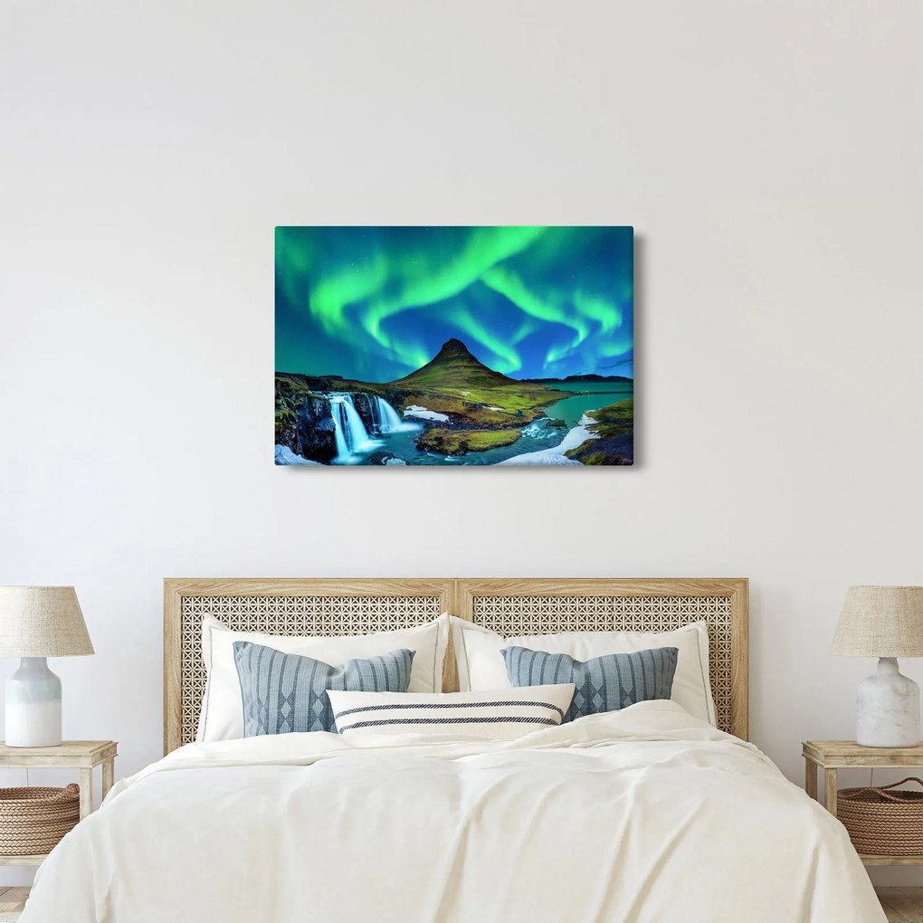 Tablou - Kirkjufell, Islanda (90x60 cm)