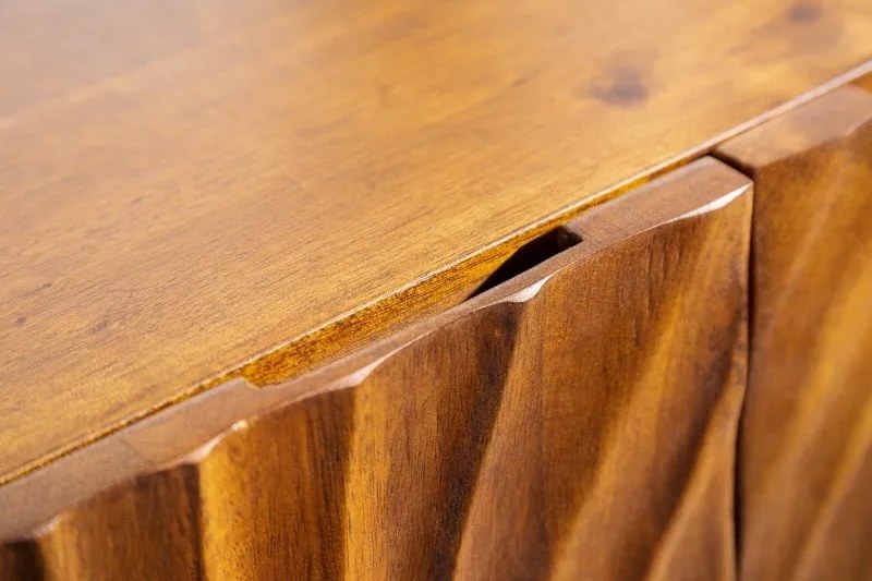 Dulap din lemn Scorpion 120cm Mango, maro