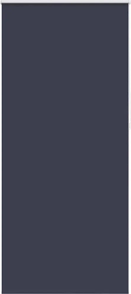 vidaXL Jaluzea opacă 124,4x230 cm, lățime material 120 cm, marin