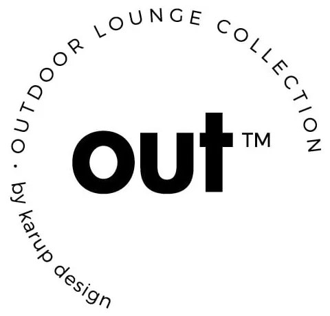 Futon variabil adecvat pentru exterior Karup Design OUT™ Sit&amp;Sleep Dark Grey, gri închis