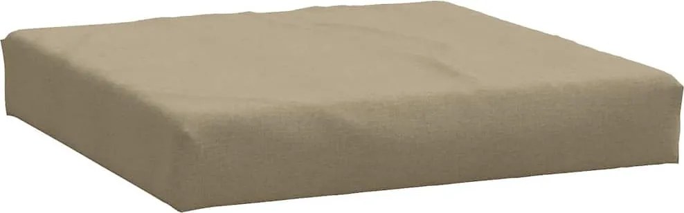 vidaXL Pernă pentru paleți, melanj gri taupe, 60x60x9,5 cm, textil