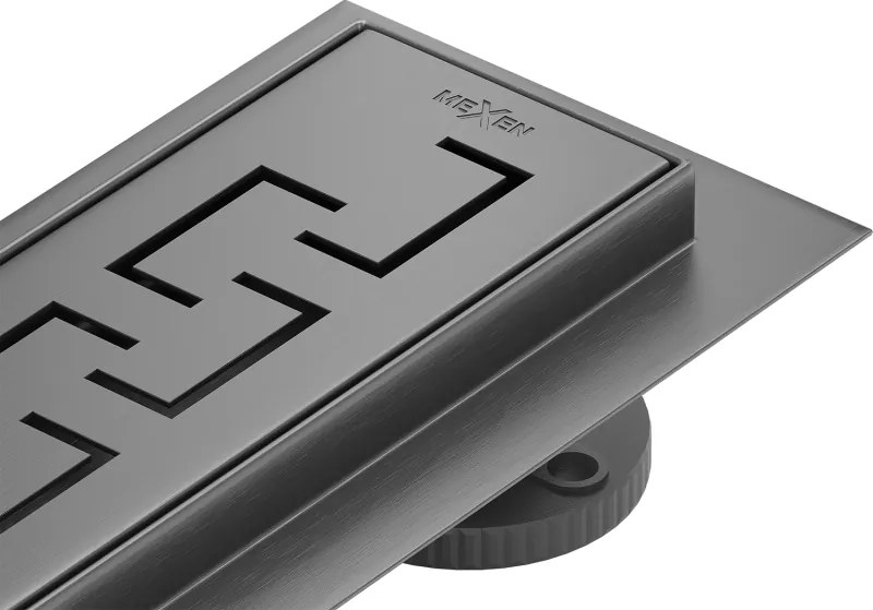 Mexen Flat 360° M15 scurgere liniară rotativă 70 cm, gri pistol periat - 1E24070-40