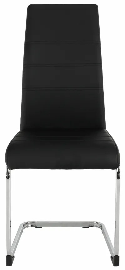 Scaun de sufragerie Valentina (negru). 1016405