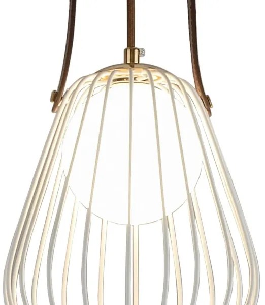 Lampă de perete MEMORY 1xG9/4W/230V albă/maro Klausen 111098