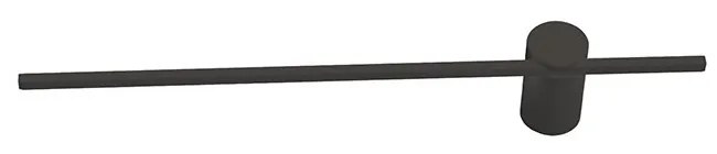 Aplica LED design liniar minimalist TOBAGO 7W neagra