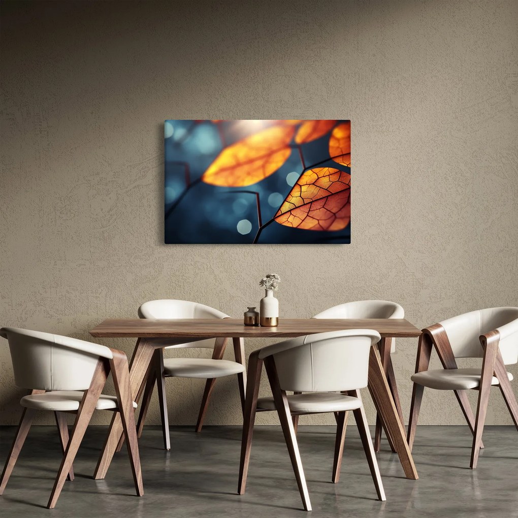 Tablou - Textura frunzelor (90x60 cm)