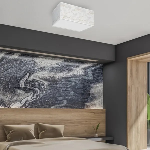 Plafonieră SENSO 3xE27/60W/230V albă