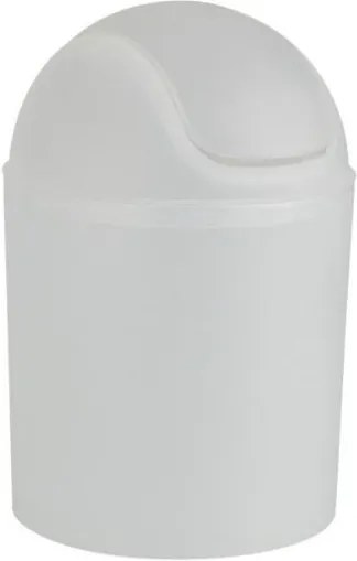 Cos de gunoi pentru baie alb din plastic 1,5 L Arctic Wenko