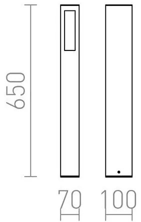Lampă de exterior TREEZA 1xE27/26W/230V IP54 RED-Design Rendl-R10441