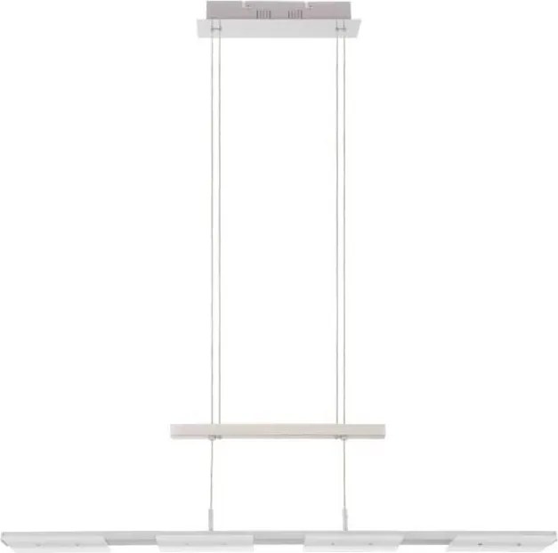 Eglo 54992 - Lustră suspendată LED dimabilă pe cablu, 4xLED/4,5W/230V, crom mat