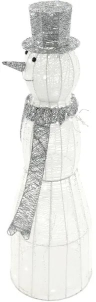 Decorațiune LED de Crăciun de exterior Retlux LED/3,6W/230V/alb rece 124 cm IP44 om de zăpadă