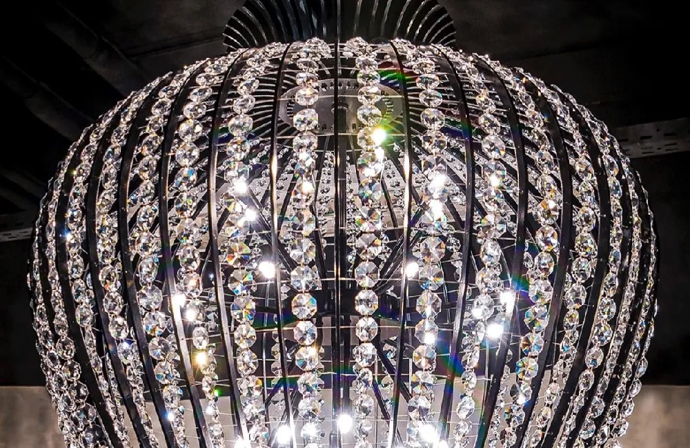 Lustra deosebita cristal Bohemia, diametru 70cm
