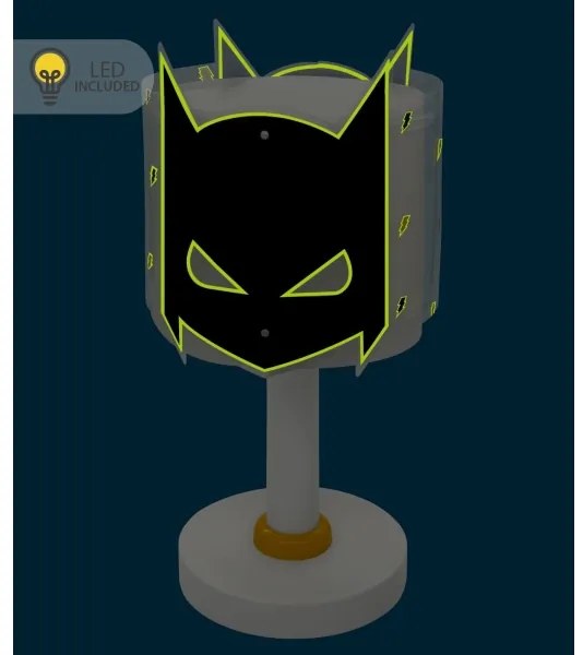 Dalber DARK HERO 61801N - Lampă LED pentru copii, 1xG4/4W/230V, alb/negru